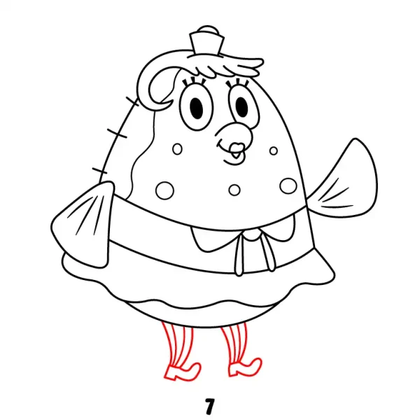 Mrs. Puff Step 7