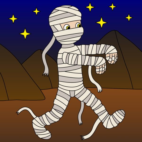 Mummy-Walking-Color