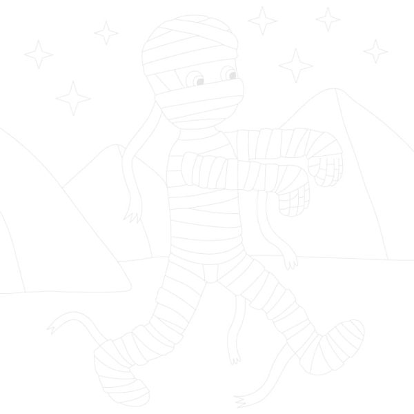 Walking Mummy Trace By Image