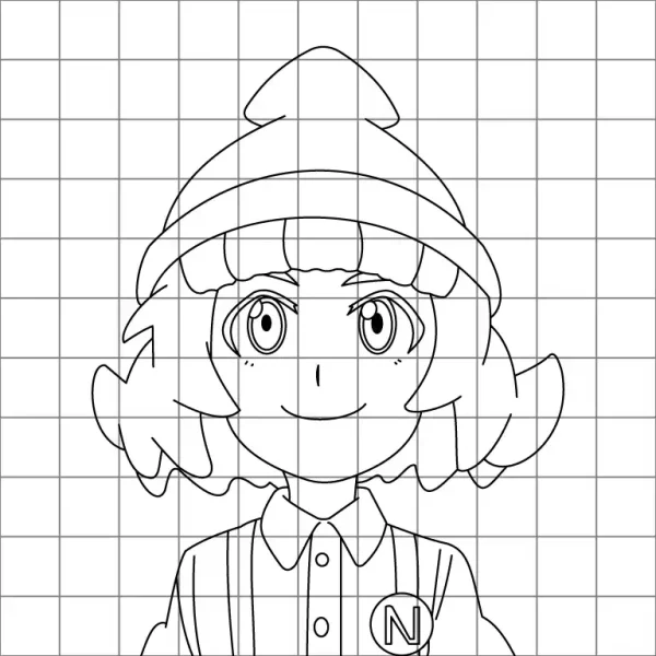Naru Akabane Drawing Grid