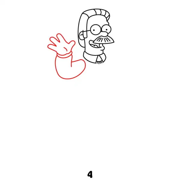 Ned Flanders Step 4