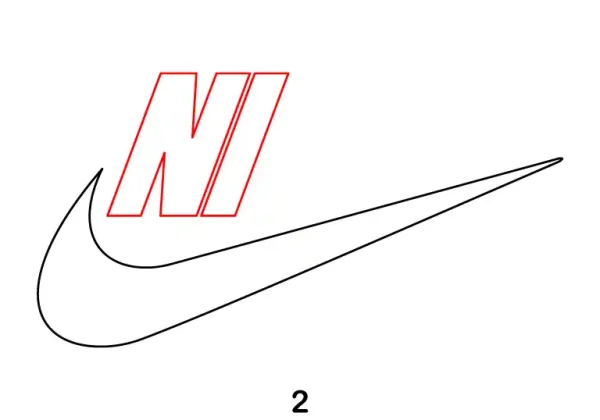 Nike Logo Step 2