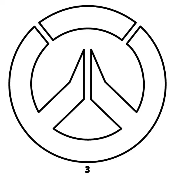 Overwatch Logo Step 3