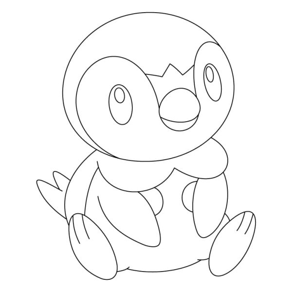 Piplup Sitting