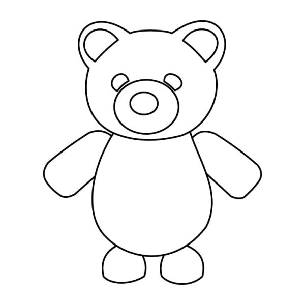 Polar Bear Coloring Page