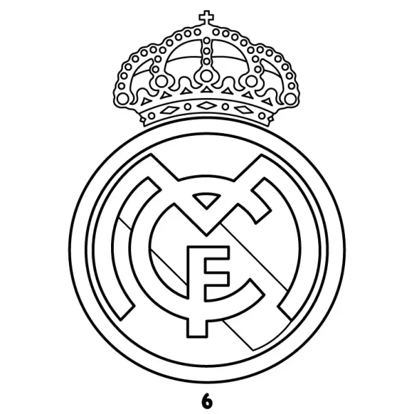 Real Madrid Logo Step 6