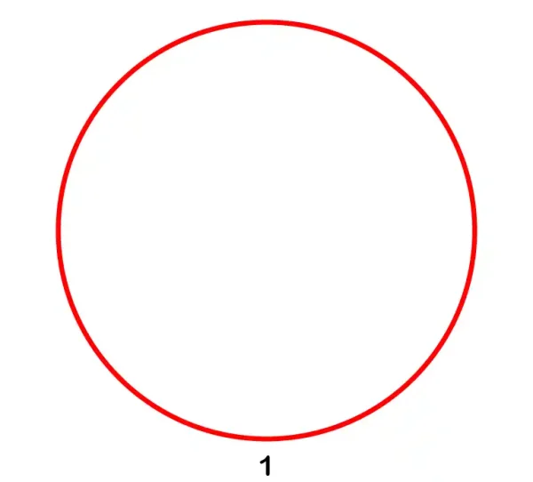 Relieved Face Emoji Step 1