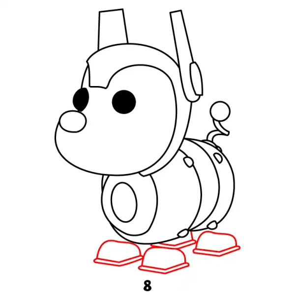 Robo Dog Step 8