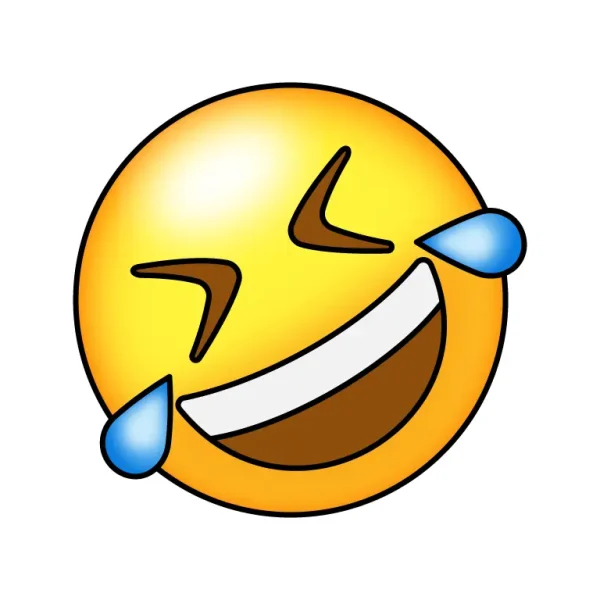 Rolling On The Floor Laughing Emoji