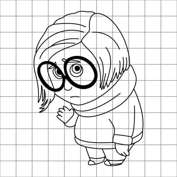 Sadness Drawing Grid