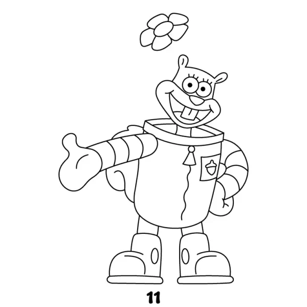 Sandy Cheeks Step 11