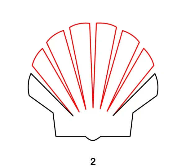 Shell Logo Step 2