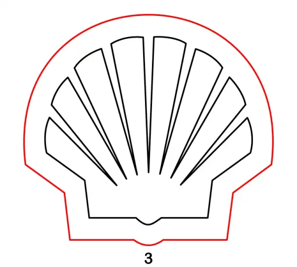 Shell Logo Step 3