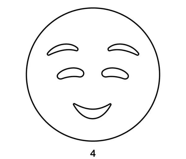 Smiling Face Emoji Step 4