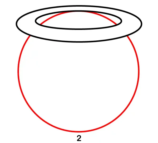 Smiling Face With Halo Step 2