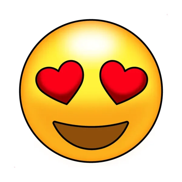 Smiling Face With Heart Eyes Emoji