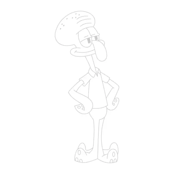 Squidward Tentacles Trace By Image Page