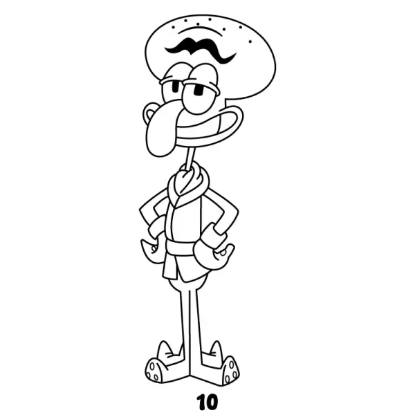 Squilliam Fancyson Step 10