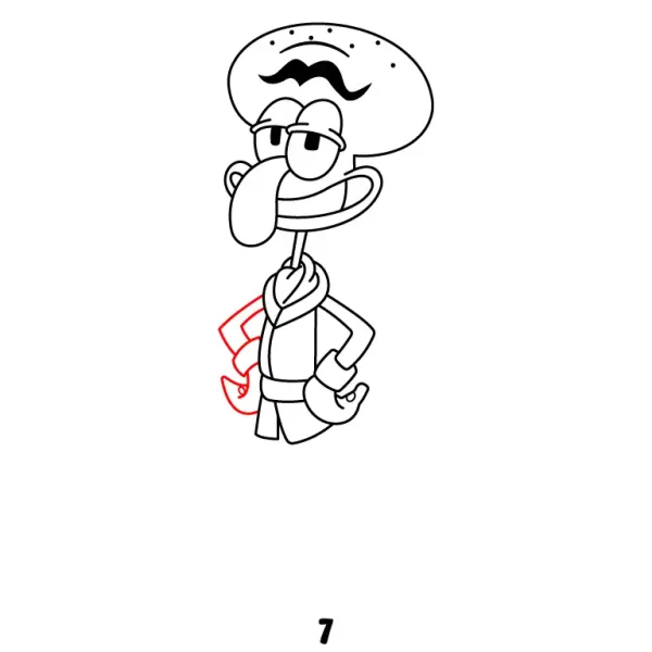 Squilliam Fancyson Step 7