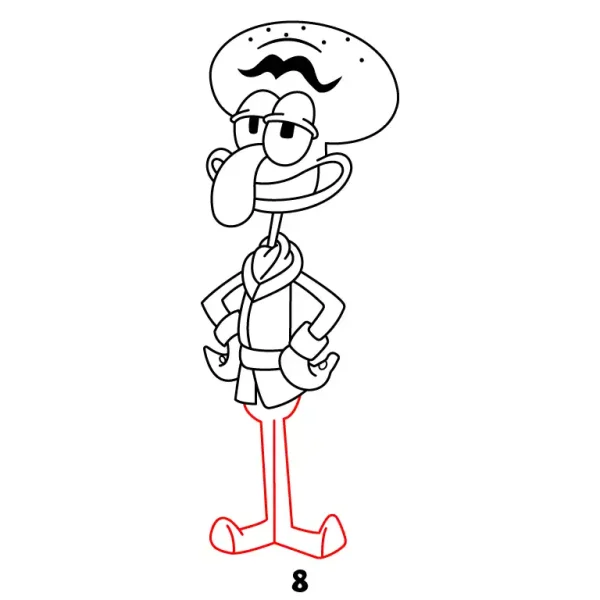 Squilliam Fancyson Step 8
