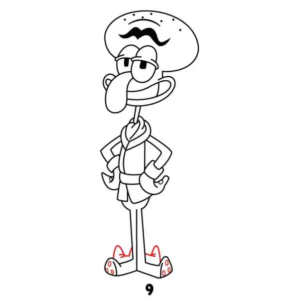 Squilliam Fancyson Step 9