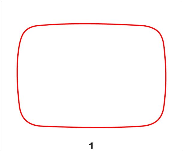 Youtube Logo Step 1
