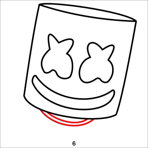 Marshmello Step 6