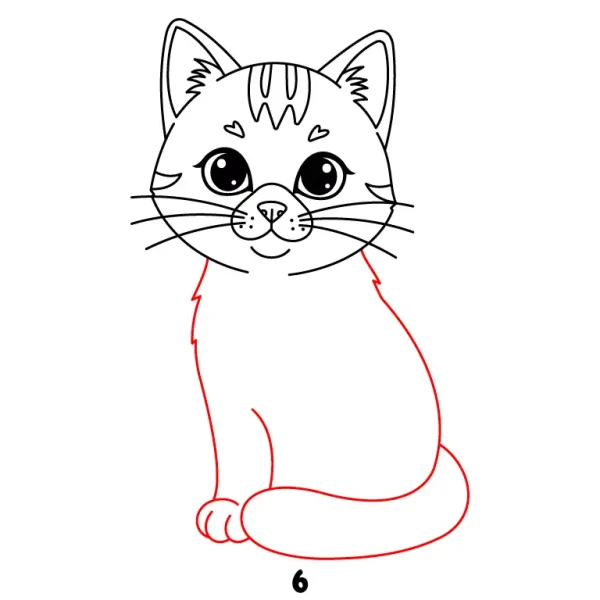 Cat Step 6