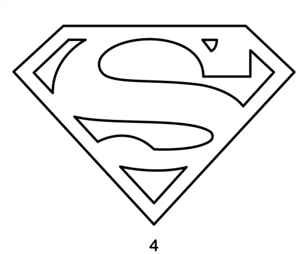 Superman Logo Step 4