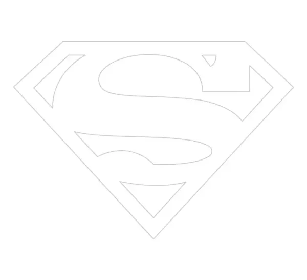 Superman Logo Trace By Image Page