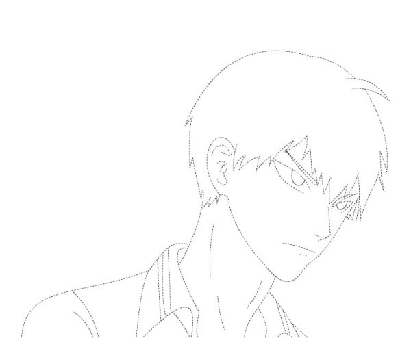 Tobio Kageyama Tracing Sheet