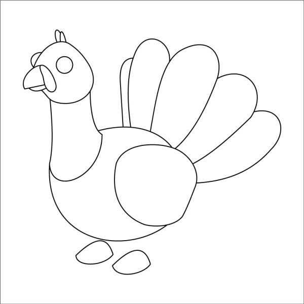 Turkey Coloring Page