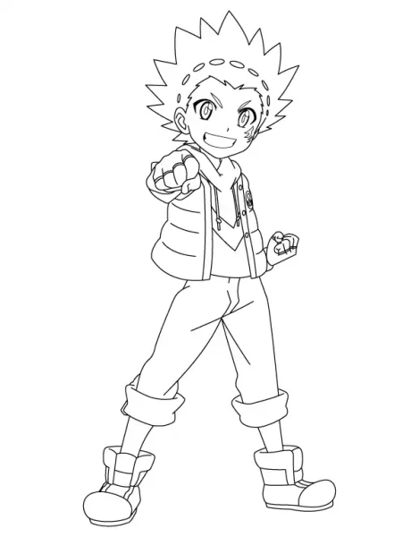 Valt Aoi Coloring Page