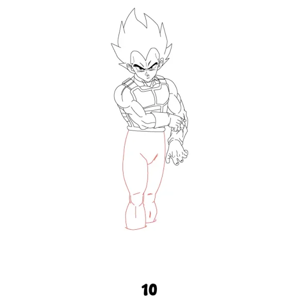 Vegeta Step 10