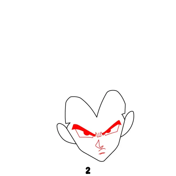 Vegeta Step 2