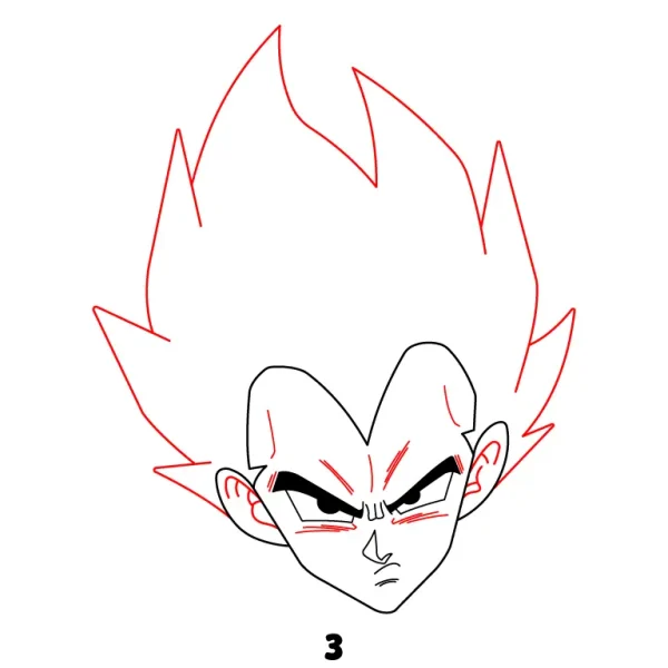 Vegeta Step 3