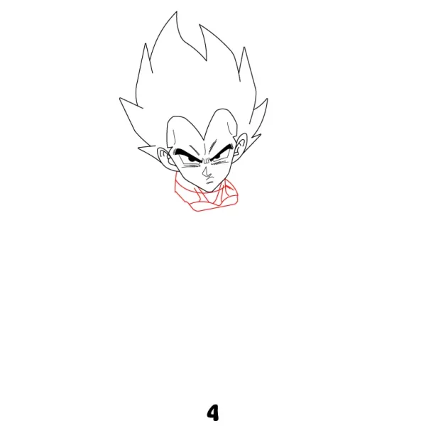 Vegeta Step 4