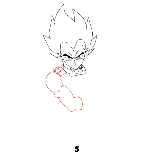 Vegeta Step 5