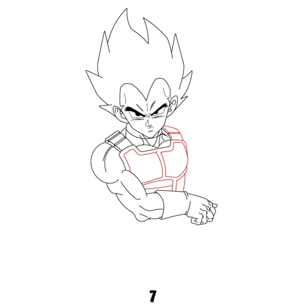 Vegeta Step 7