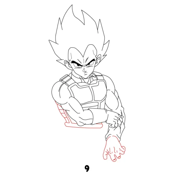 Vegeta Step 9